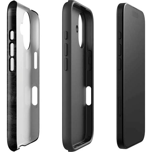 NFL Miami Dolphins Black & White iPhone 16 Plus Impact Case